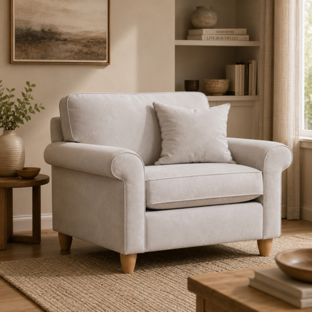 Snuggle Chair Sic - Glory 2 Pearl The Great Sofa Company - Sinatra - Dorchester - Abingdon - Ashbury - image 1