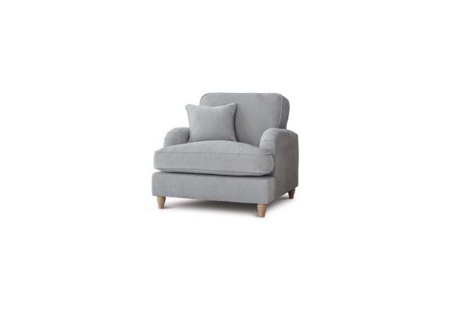 Arm Chair Manhattan Ice The Great Sofa Company - Piper - Vienna - Arthur - Emeline - Swift - Morris - image 1
