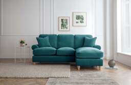 Right Hand Chaise Sofa Manhattan Emerald The Great Sofa Company - Victoria - Bromfield - Lola - Alfie - Mari - Longfellow - Duresta Style - thumbnail 5