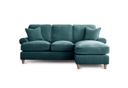 Right Hand Chaise Sofa Manhattan Emerald The Great Sofa Company - Victoria - Bromfield - Lola - Alfie - Mari - Longfellow - Duresta Style - thumbnail 2