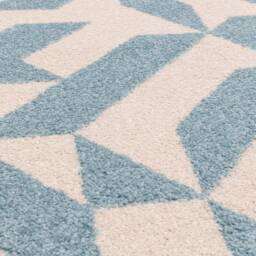 Muse 160x230cm Blue Shapes Rug MU03 Rug - thumbnail 6