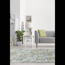 Orion 160x230cm OR07 Abstract Yellow Rug - thumbnail 1