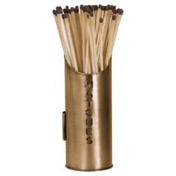 Bronze Finish Logs And Kindling Buckets & Matchstick Holder - thumbnail 4
