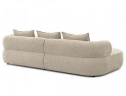 Ferro Beige Left Hand Corner Sofa - thumbnail 4