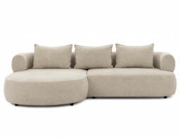 Ferro Beige Left Hand Corner Sofa - thumbnail 2
