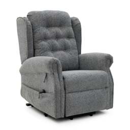 Vigo Rise and Recline Chair Grey - thumbnail 1