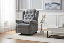 Vigo Rise and Recline Chair Grey - thumbnail 2