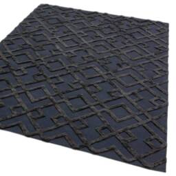 Dixon  160x230cm  Black Trellis Rug - thumbnail 2