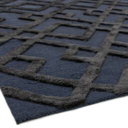 Dixon  160x230cm  Black Trellis Rug - thumbnail 5