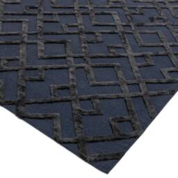 Dixon  160x230cm  Black Trellis Rug - thumbnail 3