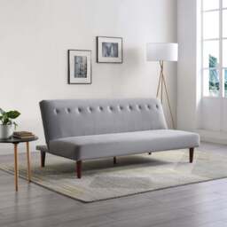 Athena Grey Velvet Corin Sofa Bed - thumbnail 3