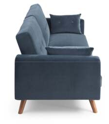 Athena Ink Velvet Oslo Sofa Bed - thumbnail 4