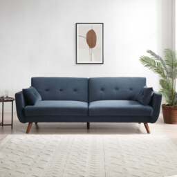 Athena Ink Velvet Oslo Sofa Bed - thumbnail 6