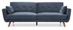 Athena Ink Velvet Oslo Sofa Bed - thumbnail 3