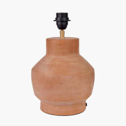 Inna Natural Urn Terracotta Table Lamp Base - thumbnail 2