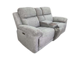 Owen Electric Recliner Grey 2 Seater - thumbnail 1