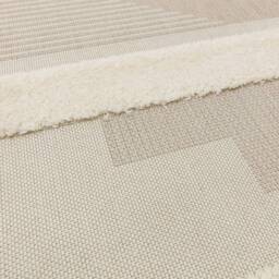 Monty 080x150cm MN06 Natural/Cream Geometric Rug - thumbnail 6