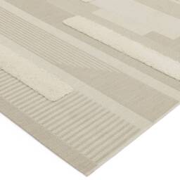 Monty 080x150cm MN06 Natural/Cream Geometric Rug - thumbnail 4