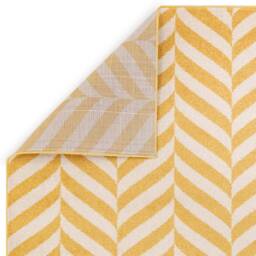 Muse 160x230cm Yellow Chevron Rug MU08 Rug - thumbnail 5