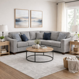 Nebraska Sofa Slate Large Corner - thumbnail 1
