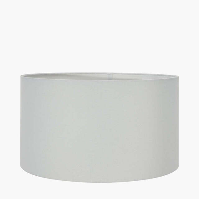 Harry 35cm Ivory Cotton Mix Cylinder Lampshade - image 1