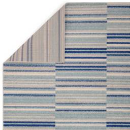 Muse 066x240cm Blue Stripe Rug MU05 Rug - thumbnail 5
