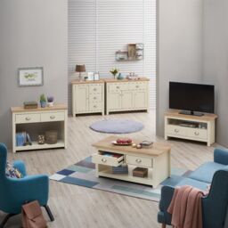 Lisbon Sideboard with 1 Door & 3 Drawers - thumbnail 4