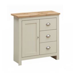 Lisbon Sideboard with 1 Door & 3 Drawers - thumbnail 1