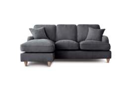 Left Hand Chaise Sofa Manhattan Charcoal The Great Sofa Company - Piper - Vienna - Arthur - Emeline - Swift - Morris - thumbnail 2