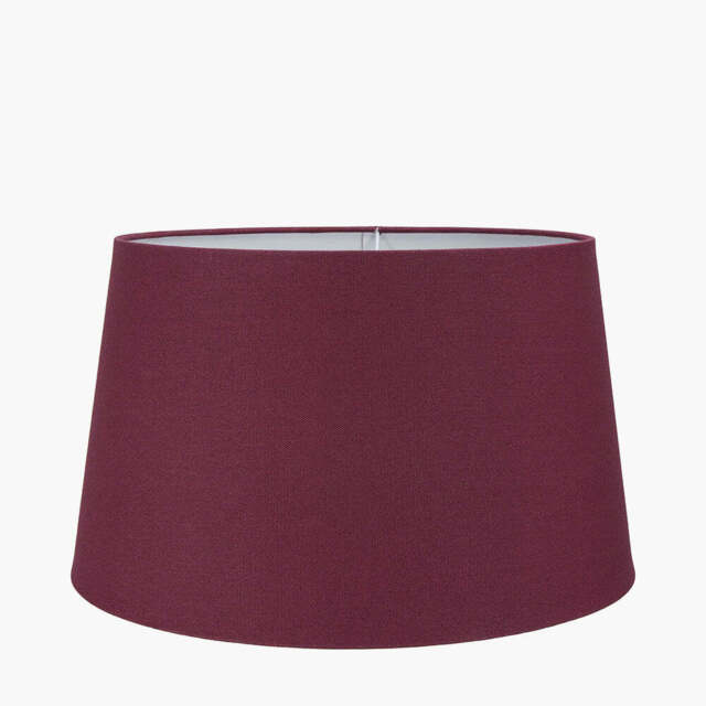 Winston 40cm Mulberry Handloom Tapered Lampshade - image 1