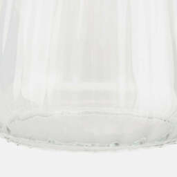 Porto Clear Optic Glass Tapered Pendant - thumbnail 4