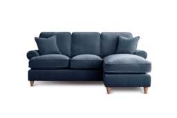 Right Hand Chaise Sofa Manhattan Navy The Great Sofa Company - Victoria - Bromfield - Lola - Alfie - Mari - Longfellow - Duresta Style - thumbnail 2