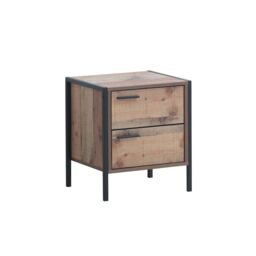 Stretton 2 Drawer bedside table - thumbnail 1