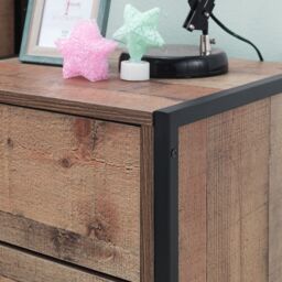 Stretton 2 Drawer bedside table - thumbnail 3