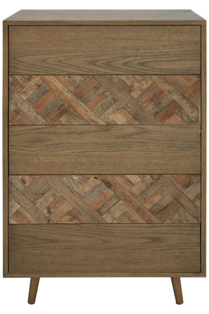Salvar Wooden Chest of 5 Drawers - image 1