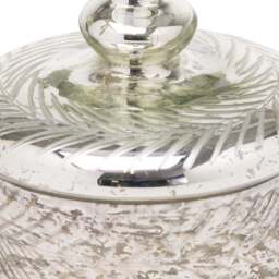 Silver Foil Effect Small Trinket Jar - thumbnail 2