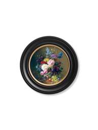 c.1812 Still Life of Flowers - Round - thumbnail 6
