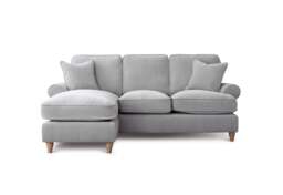 Left Hand Chaise Sofa Manhattan Ice The Great Sofa Company - Victoria - Bromfield - Lola - Alfie - Mari - Longfellow - Duresta Style - thumbnail 2