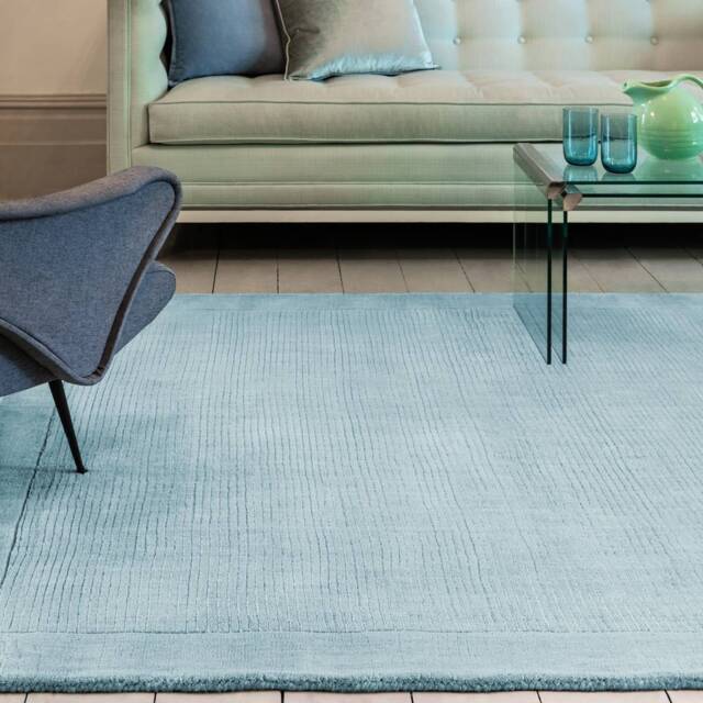 York 160x230cm Duck Egg Rug - image 1