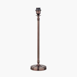Piero Antique Bronze Metal Candlestick Table Lamp Base