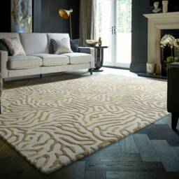 Katherine Carnaby Coral 170x240cm Gold Rug - thumbnail 1