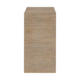Oakham Ribbed Oak Chest of Drawers - thumbnail 6