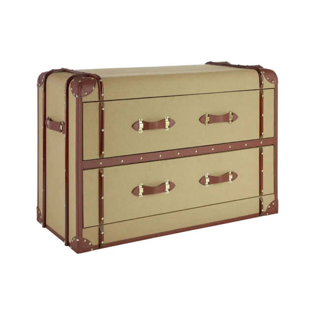Columbus 2 Drawer Canvas Cabinet - image 1
