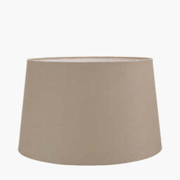 Winston 40cm Taupe Handloom Tapered Lampshade - thumbnail 2