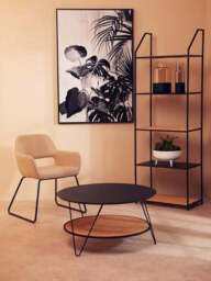 Depok Coffee Table With Hairpin Legs - thumbnail 2