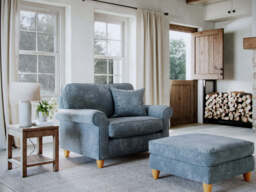 Snuggle Chair Sic - Glory 13 Steel The Great Sofa Company - Sinatra - Dorchester - Abingdon - Ashbury - thumbnail 2