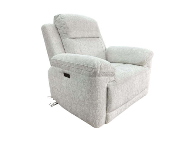 Owen Electric Recliner Beige Armchair - image 1