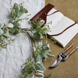Winter Garland With Lambs Ear And Wax Flower - thumbnail 5