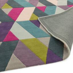 Funk Rug 120x170cm 02 Chevron Blue Green Rug - thumbnail 5