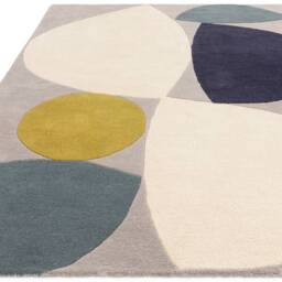 Reef Rug 200x290cm RF25 Mid Century Teal Rug - thumbnail 3